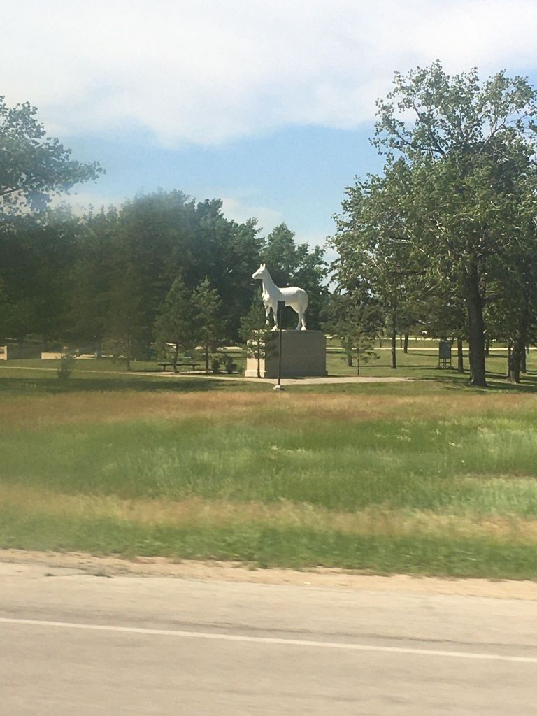 White Horse Statue - Manitoba
