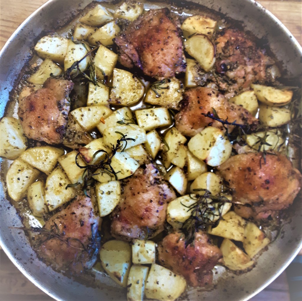 One Pan Lemon Chicken and Potatoes from our test kitchen